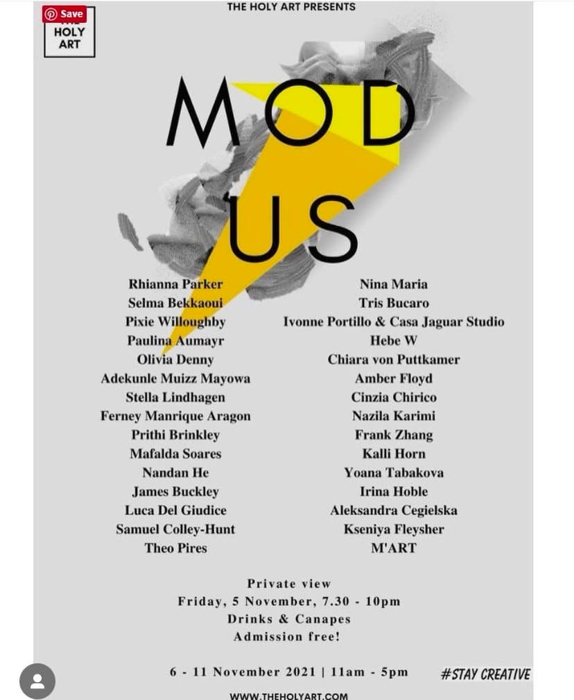 MODUS Exhibition/THE HOLY ART GALLERY